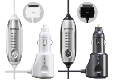 サン電子、車のエンジンと連動するiPod専用FMトランスミッタ