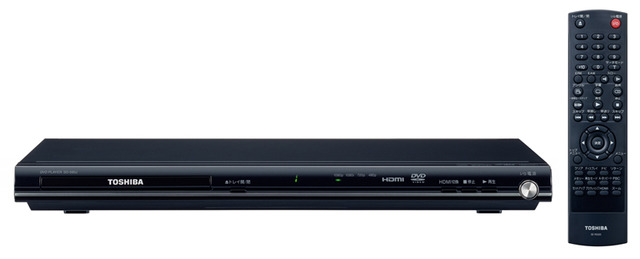 東芝、42mm薄型ボディ・HDMI対応・カンタン操作のDVDプレーヤー