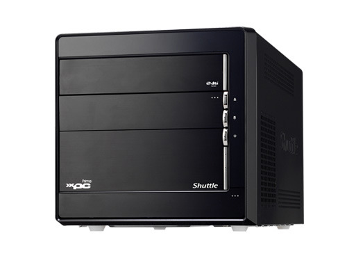 日本Shuttle、最新チップセットX48採用のキューブ型ベアボーン