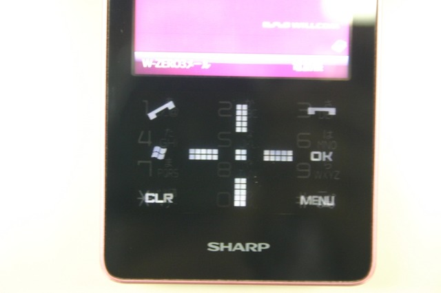 【フォトレポート】WILLCOM 03——実機の各部クローズアップ