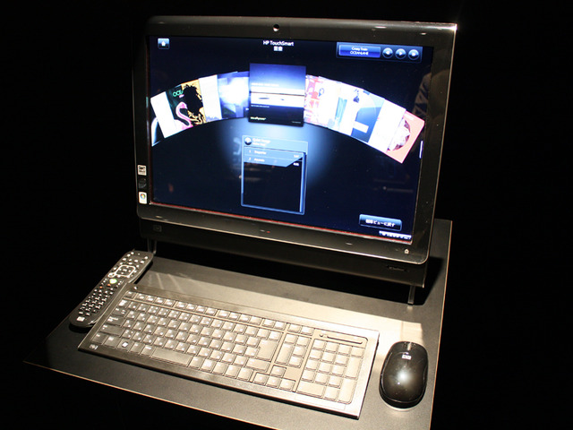 日本HP、デザインを一新した「HP TouchSmart PC」で若いシングル層を狙う