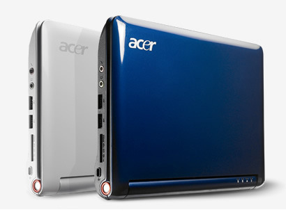 エイサー、Atom搭載の8.9型ネットブック「Aspire one」——実売54,800円