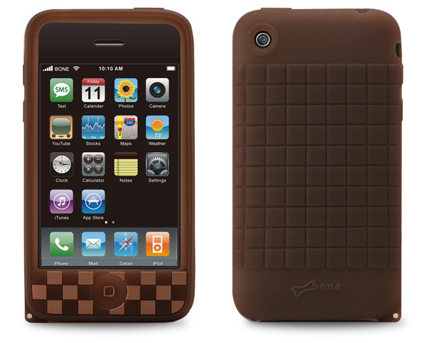 5色のカラバリ、チェック柄がファッショナブルなiPhone 3G用シリコンケース