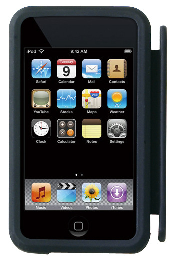 プリンストンテクノロジー、iPod touch専用シリコンケース3色を新発売