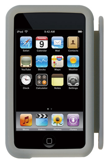 プリンストンテクノロジー、iPod touch専用シリコンケース3色を新発売