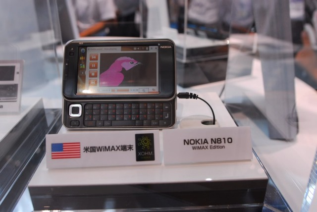 【WIRELESS JAPAN 2008 Vol.2】「モバイルWiMAX」内蔵スマートフォンなど対応端末が多数登場