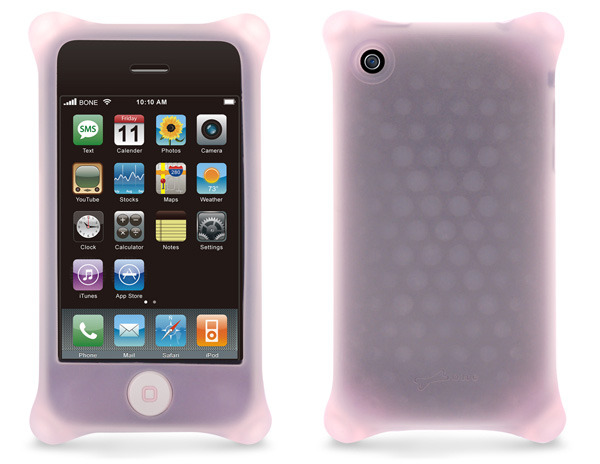 シンプルな泡状デザインのiPhone 3G用シリコンケース
