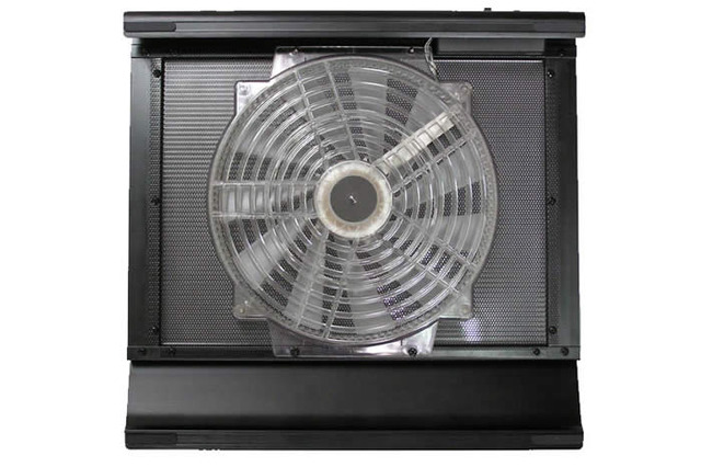 大型25cmファンを搭載! 17型ワイドまで対応するアルミ製ノートPC用冷却台