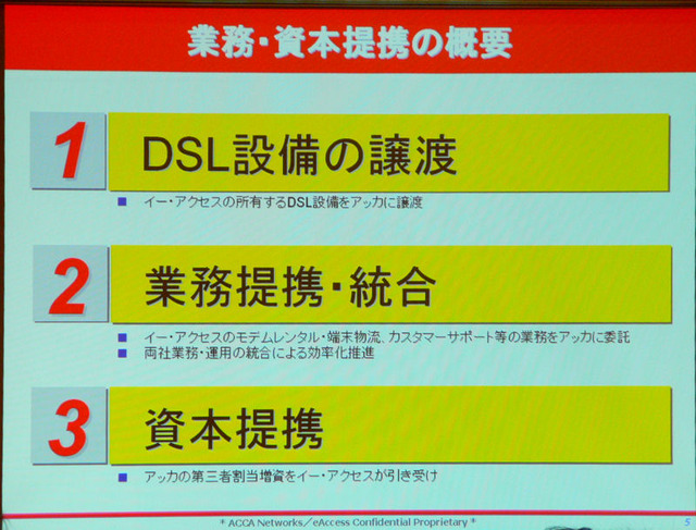 【詳報】イー・アクセスとアッカの提携は2か月間での即断