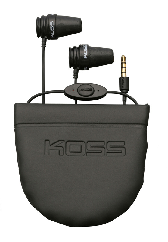 KOSS製、iPhone 3G用のマイク付きカナル型イヤホン2製品——実売23,100円と6,000円前後