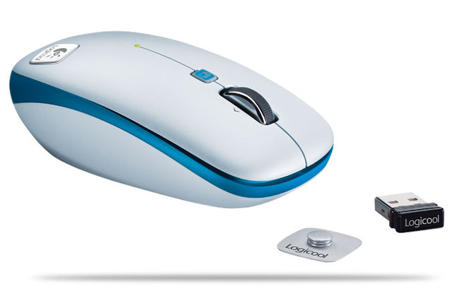 ロジクール、ノートPCに装着してコンパクトに持ち運べる無線レーザーマウス