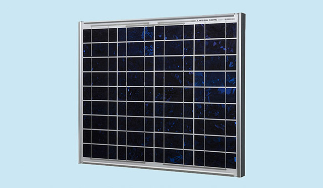 三菱、5種類の公称最大出力をラインナップした海外向け小型太陽電池モジュール