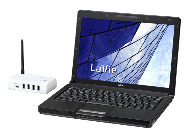 NEC、ノートPC「LaVie」のJ/Cシリーズに2008年秋冬モデル