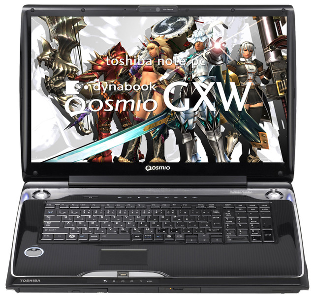 東芝、「モンスターハンター」推奨モデルの18.4型ワイドフルHD液晶搭載ノートPC——web限定販売