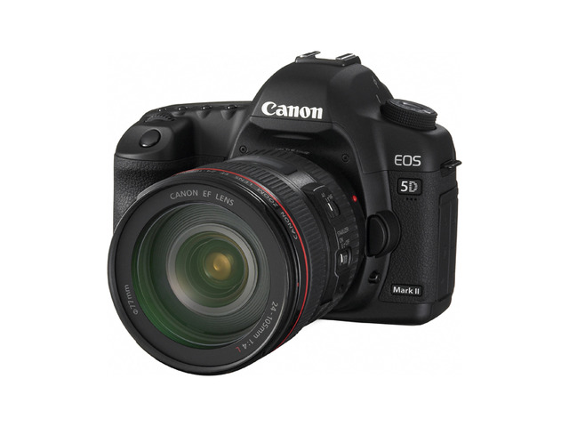 キヤノン、フルサイズCMOS搭載のデジタル一眼「EOS 5D Mark II」——フルHD動画撮影にも対応