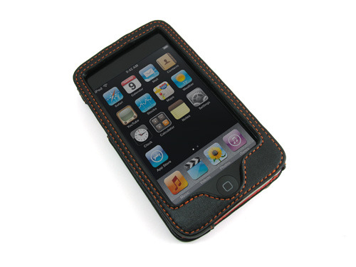 レイ・アウト、高級本革を使用した第2世代iPod touch用レザージャケット3種