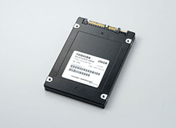 東芝、256GB容量のSSDと8/16/32GB容量のUMPC向け小型SSDを発表、2008Q4より量産へ