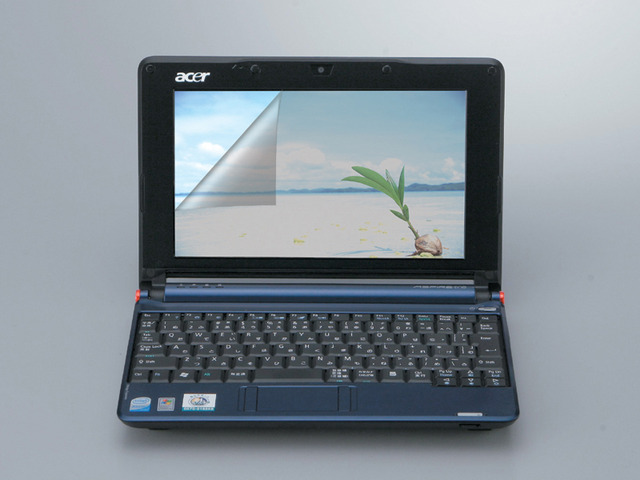 バッファローコクヨ、各メーカー製ミニノートPC対応の液晶保護フィルム
