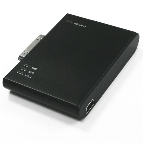 トラストテクノロジー、最大15時間長く音楽再生可能なiPhone 3G/iPod用外付けバッテリ