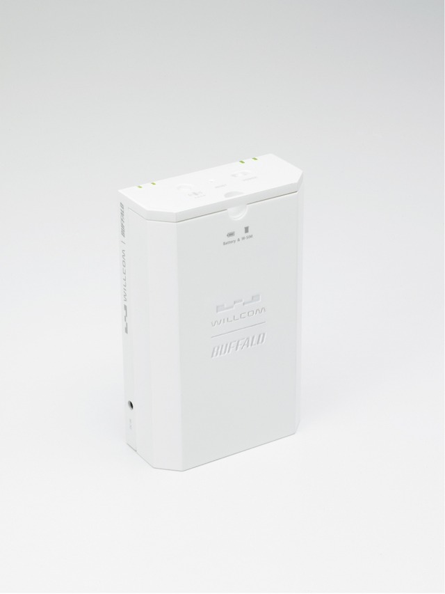 ウィルコム、W-SIM搭載の携帯できる無線LANアクセスポイント「どこでもWi-Fi」発売