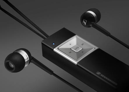 iPodで音楽を聴きながら携帯電話を待ち受けできるBluetoothステレオヘッドセット