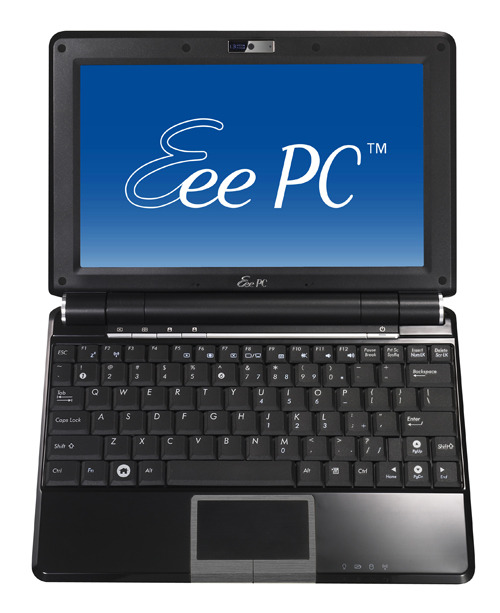 ASUS、ミニノートPC「Eee PC」シリーズに10型のワイド液晶と160GBのHDD搭載モデル