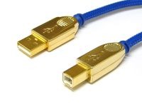上海問屋、24k金メッキで信号劣化が少なく酸化を防いだUSBケーブル