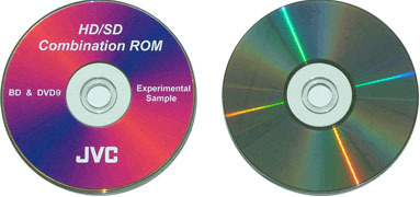 ビクター、BD-DVDコンビネーションROMディスクを開発