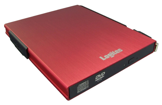 ロジテック、実売8,480円でDVD/CDブート対応のUSB接続外付けDVDドライブ