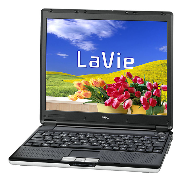 NEC、Intel 915GM搭載のWeb直販専用モバイルノート「LaVie G タイプJ」　164,850円から