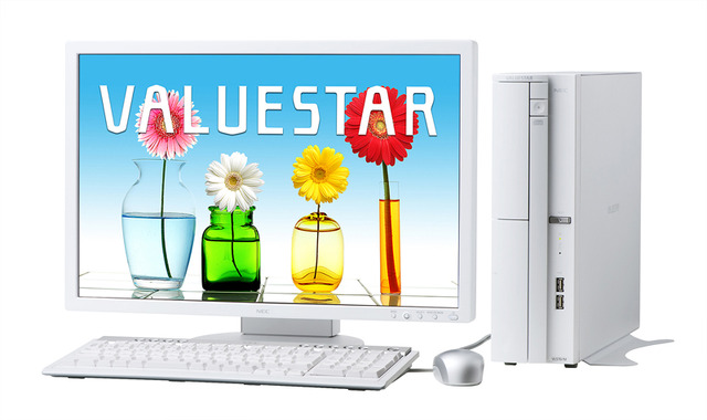 NEC、業界初のフルHD約6倍長時間録画など「VALUESTAR」シリーズの2009年春モデル
