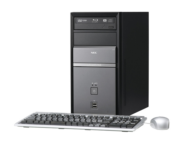 NEC、業界初のフルHD約6倍長時間録画など「VALUESTAR」シリーズの2009年春モデル