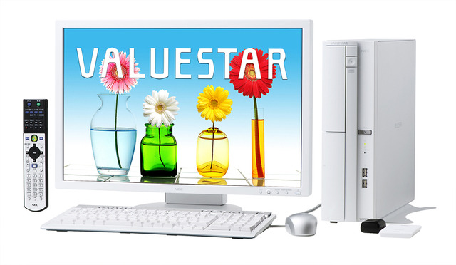 NEC、業界初のフルHD約6倍長時間録画など「VALUESTAR」シリーズの2009年春モデル