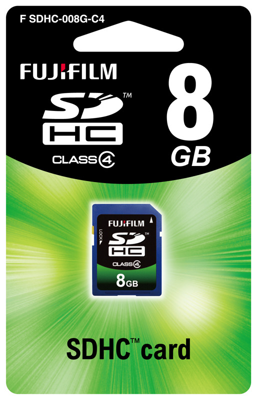 富士フイルム、SDHCカードとSDメモリーカードを4モデル