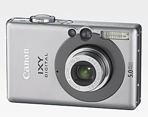 キヤノン、「IXY DIGITAL 600」や「PowerShot A520」などコンパクトデジカメ4機種を一挙発売