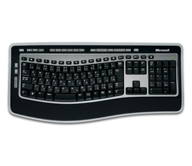 マイクロソフト、滑らかなカーブ形状のキー配列採用の薄型ワイヤレスキーボードなど3製品