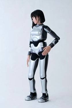 産総研、人間らしい“美少女ロボット”の開発に成功 〜 エンタメ分野に期待