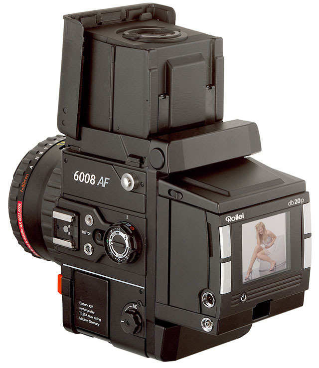 駒村商会、ローライ中判AFカメラとフェーズワンデジタルバックのセットモデル