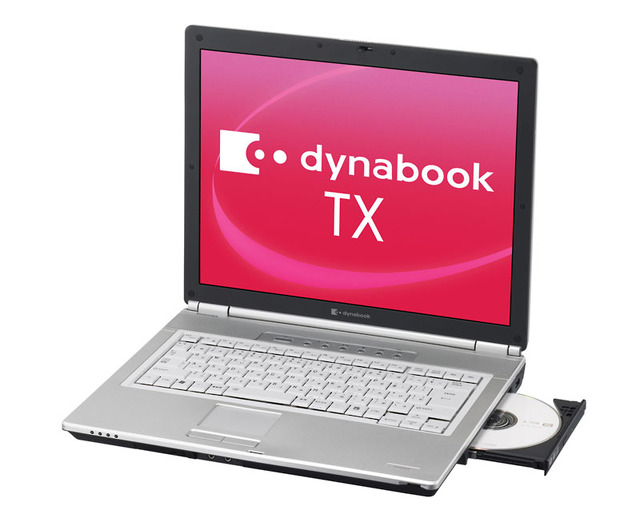 東芝、15.4型WXGA液晶搭載スリムノート「dynabook VX」など