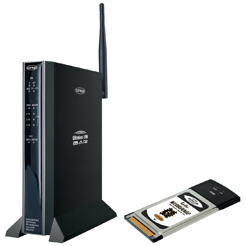 コレガ、新IEEE 802.11a対応製品を発表