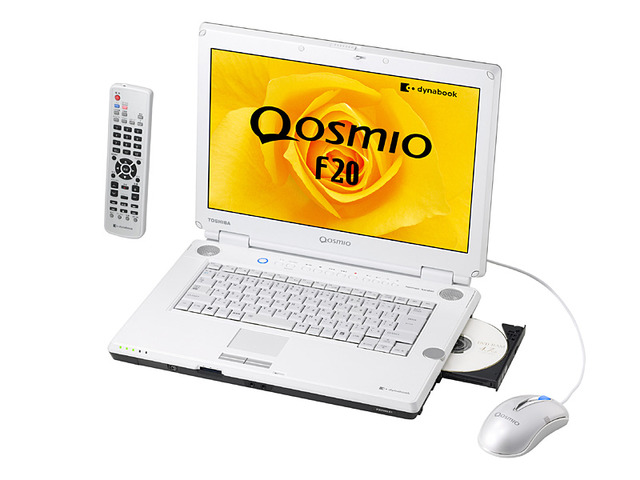 東芝、テレビ録画機能を強化した「Qosmio F20」とコストパフォーマンスを追求した「dynabook AX」