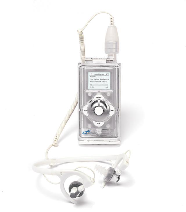 ヘビームーン、iPod/iPod mini用の防水ヘッドフォン付き完全防水ケースを発売