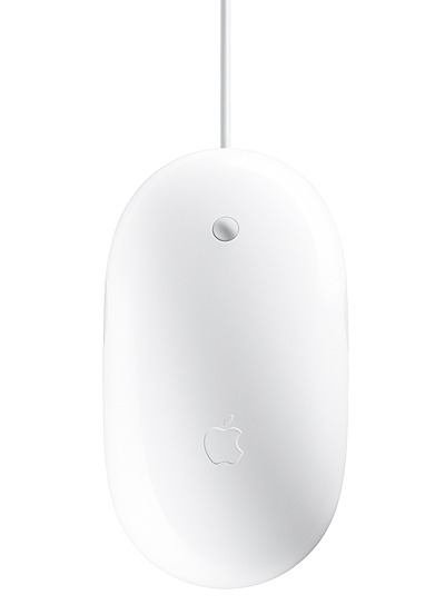 アップル、全方向にスクロール可能な光学式4ボタンマウス「Mighty Mouse」