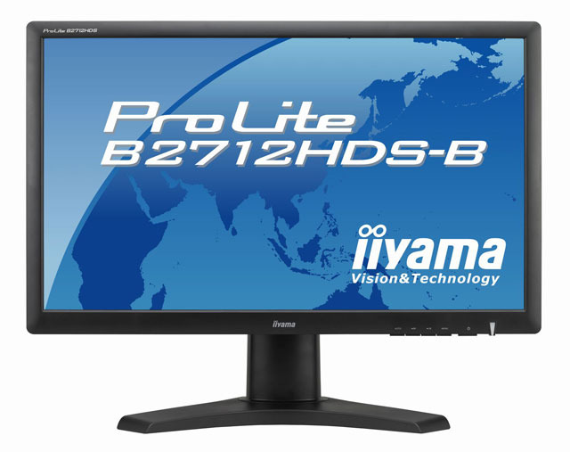 iiyama、大画面で作業スペースを広く使える液晶ディスプレイ