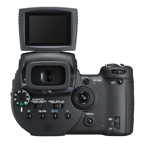 ソニー、1,030万画素のレンズ一体型デジカメ「サイバーショット DSC-R1」