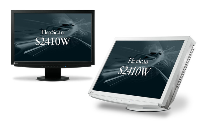 ナナオ、フルHD対応の24.1型液晶ディスプレイ「FlexScan S2410W」
