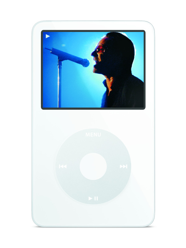 アップル、QVGA液晶を搭載しビデオ再生に対応したiPodを発表