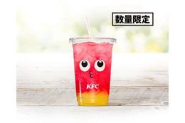 ケンタッキー、“ちゅるん”食感の新感覚ゼリードリンクを8日より販売！