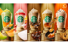 スターバックス、歴代の人気フラペチーノ5種類が復活！8日より発売