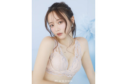 森香澄がPEACH JOHNの新ミューズに！「バストが上がって体全体もきれいに見える」